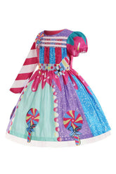 Candy Princess Dress Cosplay Costume Outfits Fantasia Halloween Carnival Party Disguise Suit